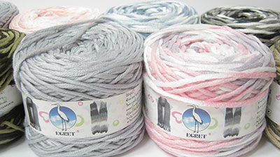 ไหมพรม Egret (ตรานกกระยาง)  Cotton Soft