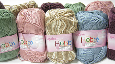 ไหมพรมอุ่นไอรัก Hobby