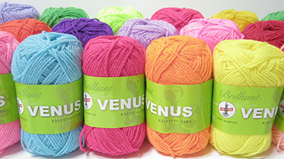 ไหมพรม Venus เส้นเล็ก เบอร์ 20/3